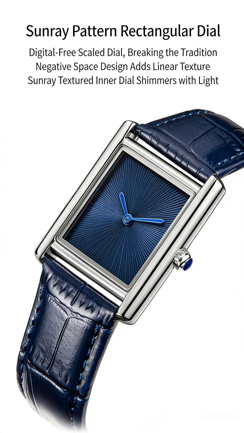 New Classic Square Watch for Men Women Simple Two-Hand Design Fashion Leather Strap Waterproof Quartz Wristwatches Drop Shipping