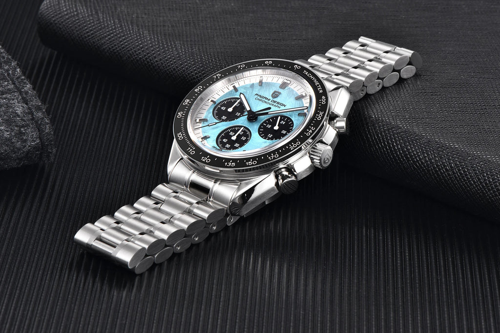 2026 New PAGANI DESIGN Mens Watches Top Brand Luxury Automatic Quartz Chronograph Waterproof Sport Stainless Steel Clock Relogio
