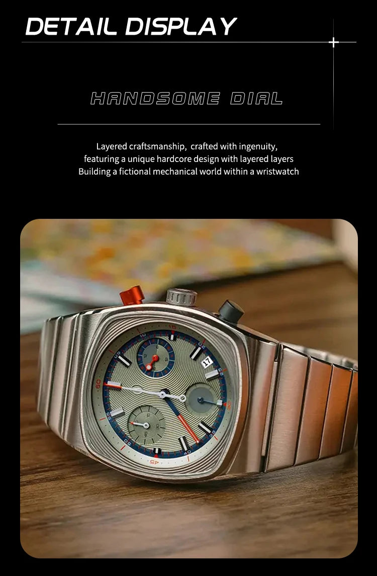 CILOA  design man watches for man quartz men watchdives mechanical male steeldive automatic new in men's  luxury watch man