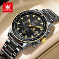 OLEVS TY705 Men Watch Luxury Waterproof Luminous Quartz Watch Multi functional Timing Watch Exclusive Sports Original Men Watch