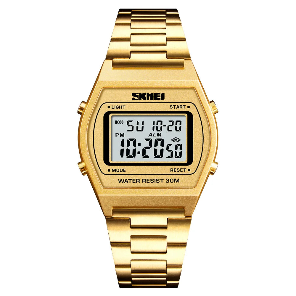 SKMEI Outdoor Sports Digital Wristwatch For Men Women Fashion Business Alarm Watch Military Electronic Watches Relogio Masculino