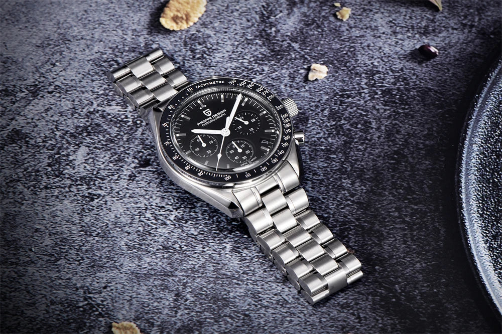 2026 New PAGANI DESIGN Mens Watches Top Brand Luxury Automatic Quartz Chronograph Waterproof Sport Stainless Steel Clock Relogio