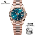 PAGANI DESIGN DD40 Men's Watches 2025 Top Luxury Automatic NH36A Mechanical Wristwatches AR Sapphire Mirror Watch For Men Clock