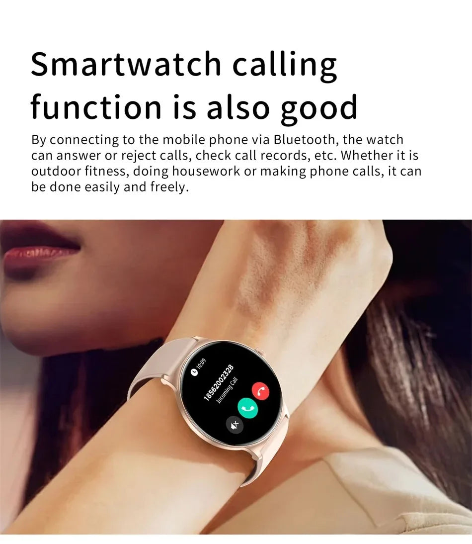 2026 New 7.9MM Ultra Thin Smart Watch Women Screen Always Display Time Sports Bracelet Bluetooth Call Fashion Smartwatches ios