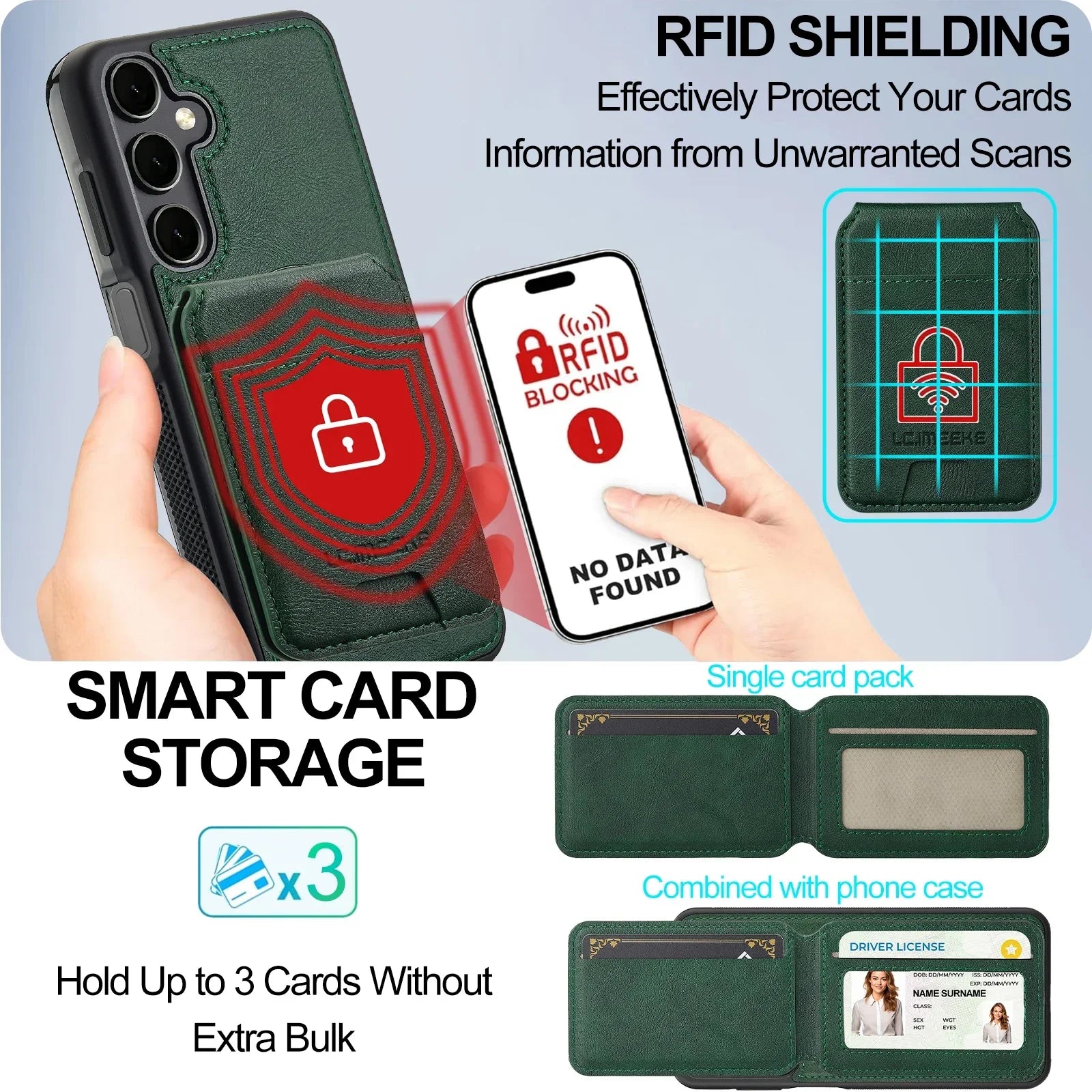 Detachable Leather Case For Samsung Galaxy S26 S25 Ultra S24 Plus S22 S21 FE A55 A35 A16 A36 A56 A15 A14 Card Wallet Phone Bag