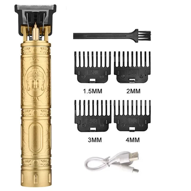 Carving Hair Clipper Professional Hair Cutting Machine Barber us Rechargeable Hair Trimmer Metal Haircut Machine Clipper for Men