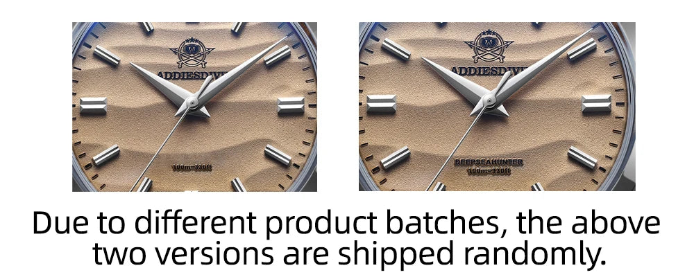 ADDIESDIVE Hot Sale Quartz Watch Simple 10Bar Steel Dive Wristwatch Bubble Mirror Pot Cover Glass Sports 36mm Men Watches AD2030