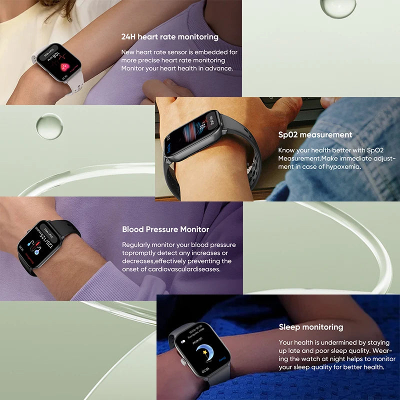 For Xiaomi Watch 5 Global Version Men Women HD AMOLED Display Heart Rate Bluetooth Call GPS Track Waterproof Sports Smart Watch
