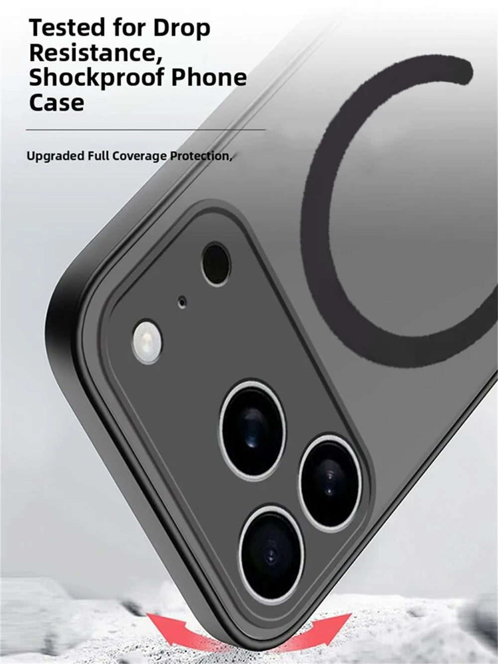 Matte Magnetic For Magsafe Wireless Charge Phone Cases For iPhone 17 16 15 14 13 11 12 Pro Max Plus XS Max XR X Air Armor Cover