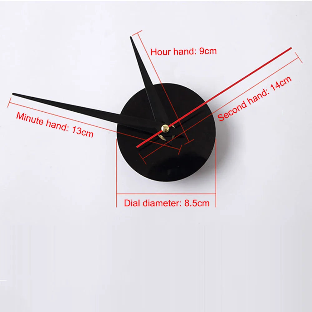 reloj de pared Luminous Wall Clock DIY Quartz Watch Clocks Acrylic Mirror Stickers Horloge Murale Wall Decor Home Decoration HOT