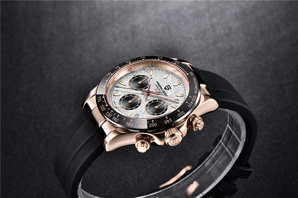 PAGANI DESIGN 2026 New Men Watches Luxury Quartz Watch For Men 100M Waterproof Sports Chronograph Wristwatch for Men gift