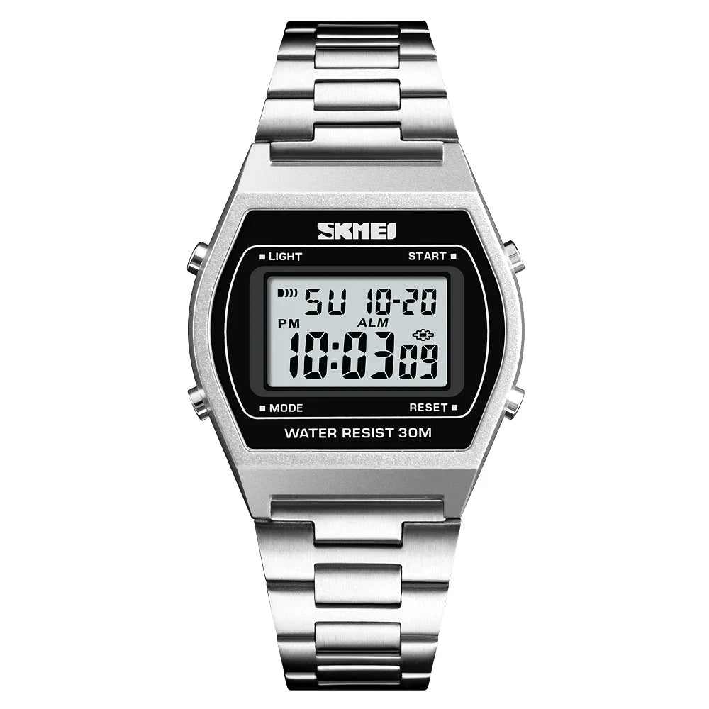 SKMEI Outdoor Sports Digital Wristwatch For Men Women Fashion Business Alarm Watch Military Electronic Watches Relogio Masculino