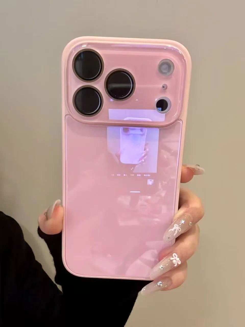 Luxury Candy Color Tempered Glass Camera Protection Case for iPhone 17 16 15 14 13 12 Pro Max Shockproof Bumper Hard Back Cover