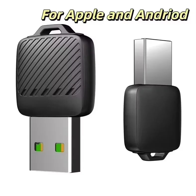 Lenovo carg 2 in 1 Wireless Android Auto Adapter Wireless CarPlay Dongle Car Intelligent Systems AI Smart Box For Car Wired CarPlay