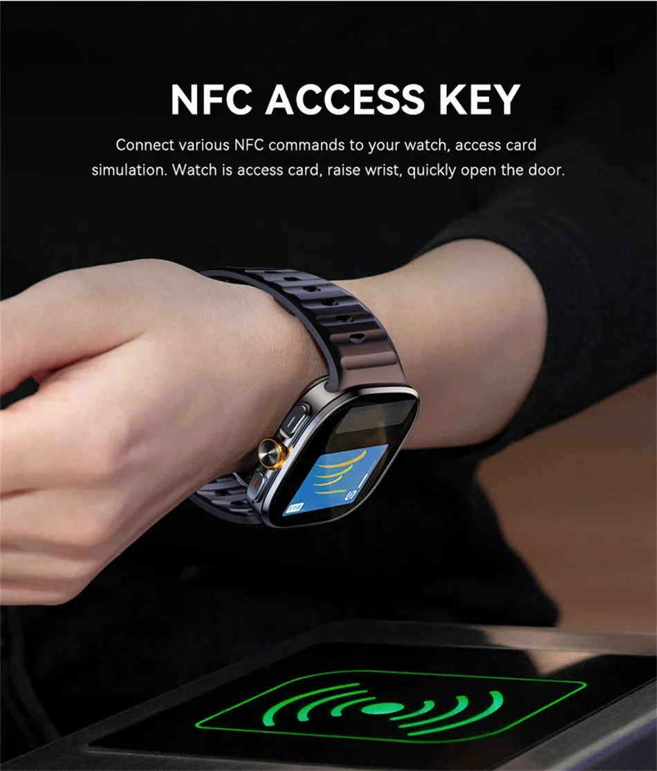 8GB+128GB RAM 5G/4G Smart Watch 2.4 inch AMOLED 2100mah Battery 900W Camera GPS WIFI Google APPS Download Smartwatch Android 10