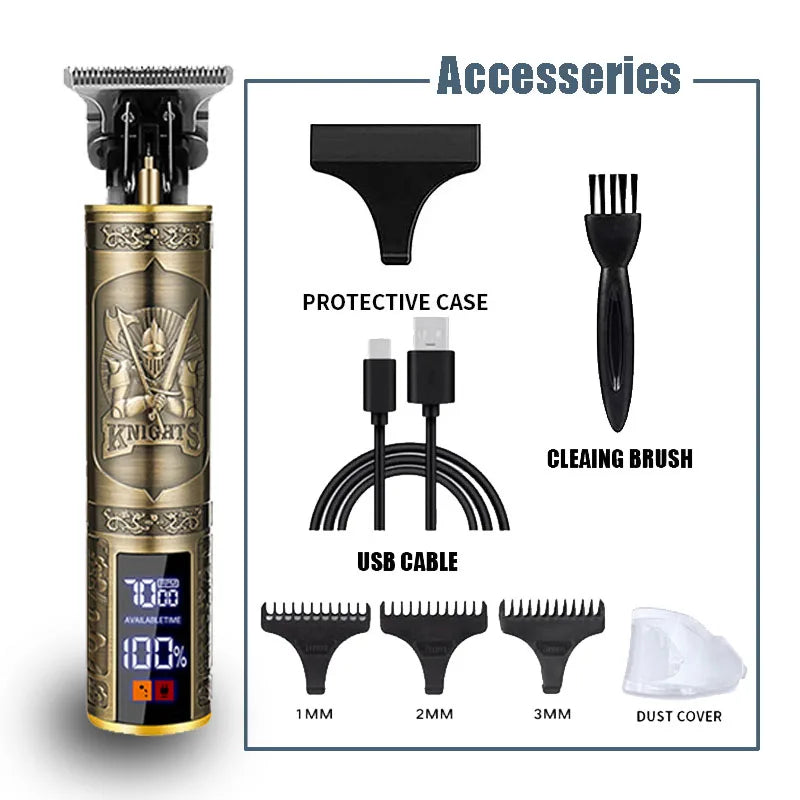 T9 Professional Hair Clipper/Accessories for Men | USB Fast Charging | Beard/Body/Hair Trimmer | Precision Electric Shaver | Barber us