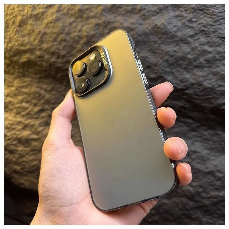 Funda Laser Metallic Aurora Color Matte Case For Xiaomi Redmi Note 14 13 12 11 10 Pro Plus 5G 4G 9S Hard Shockproof Bumper Cover