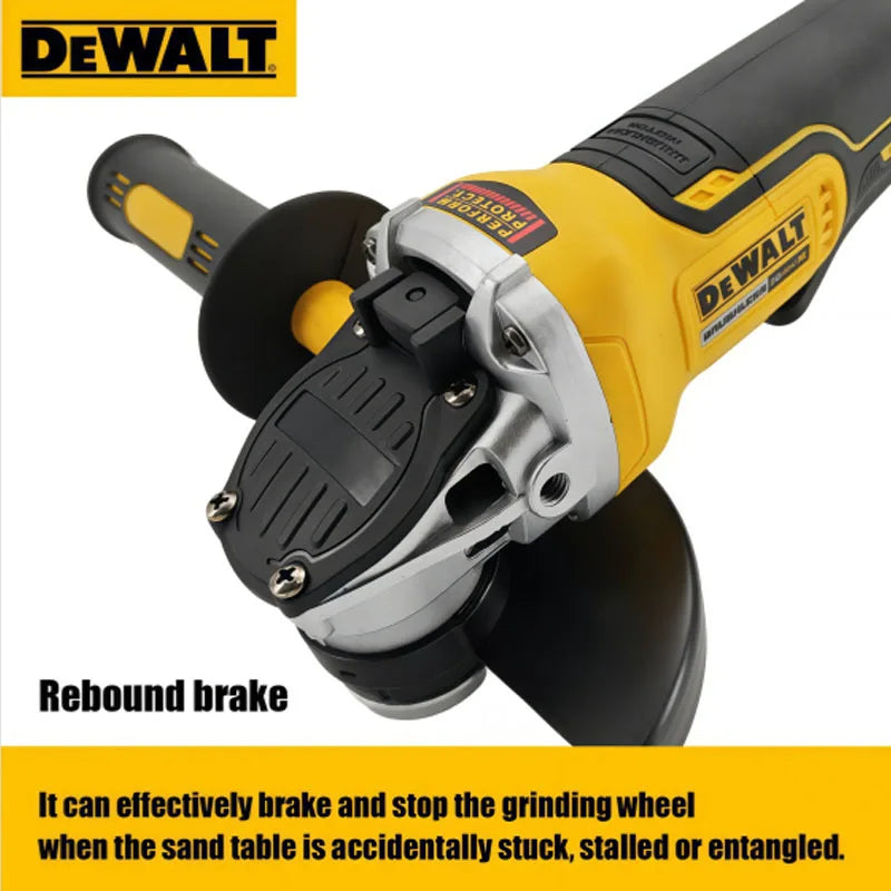 DEWALT US DCG406 Cordless Angle Grinder and DCD796 Drill Driver 20V Brushless Power Tool Combination Set