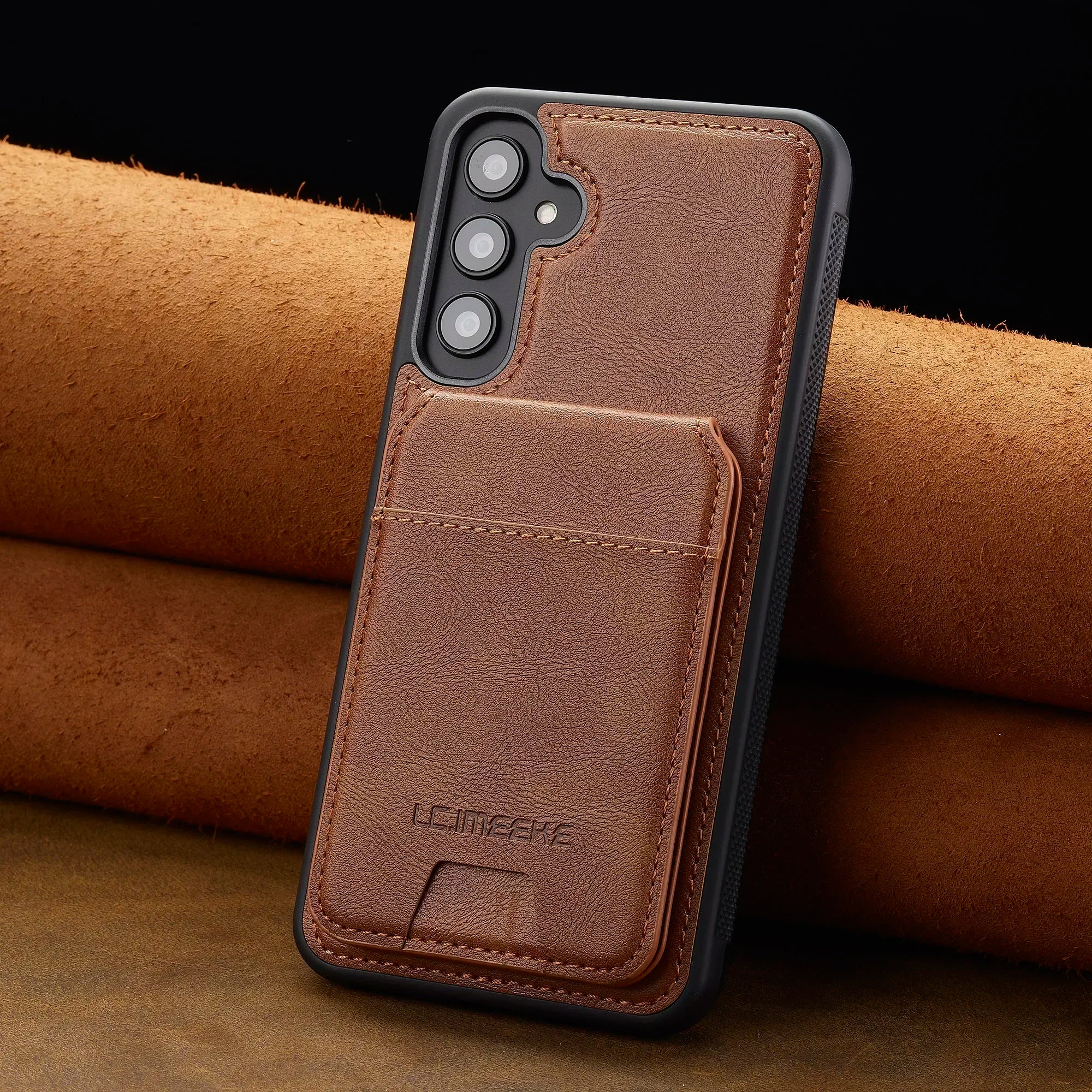 Detachable Leather Case For Samsung Galaxy S26 S25 Ultra S24 Plus S22 S21 FE A55 A35 A16 A36 A56 A15 A14 Card Wallet Phone Bag
