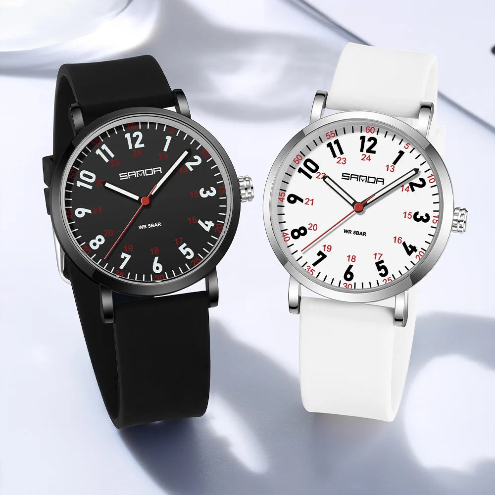Fashion Ultra-thin Women's Watches, Soft silicone strap Designer Quartz Watch For Woman,Simple Elegant Analog Lady Wristwatches