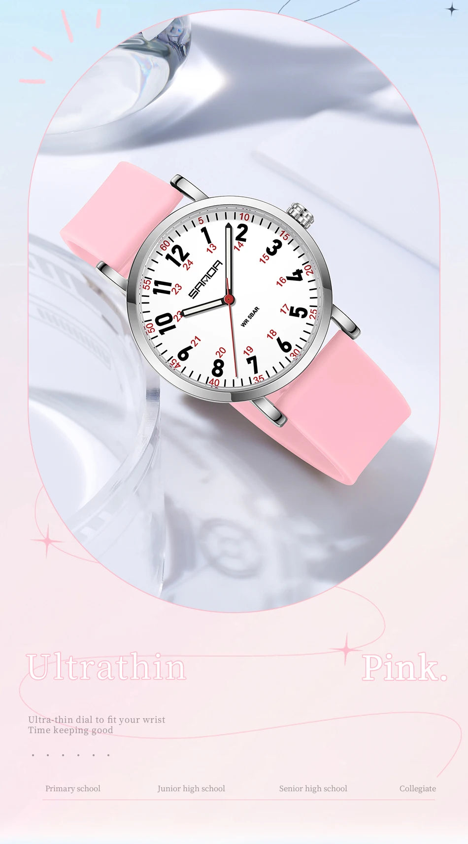 Fashion Ultra-thin Women's Watches, Soft silicone strap Designer Quartz Watch For Woman,Simple Elegant Analog Lady Wristwatches