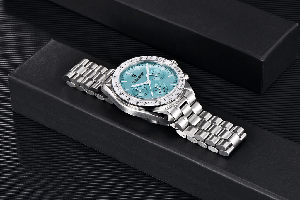 2026 New PAGANI DESIGN Mens Watches Top Brand Luxury Automatic Quartz Chronograph Waterproof Sport Stainless Steel Clock Relogio