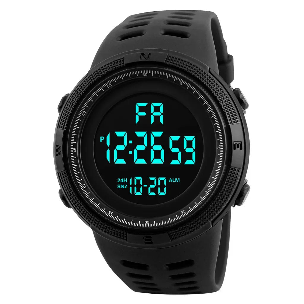 Men's Digital Watches Multifunction Military Men Sports Wristwatch Sweatproof Luminous Man Student Electronic Watch