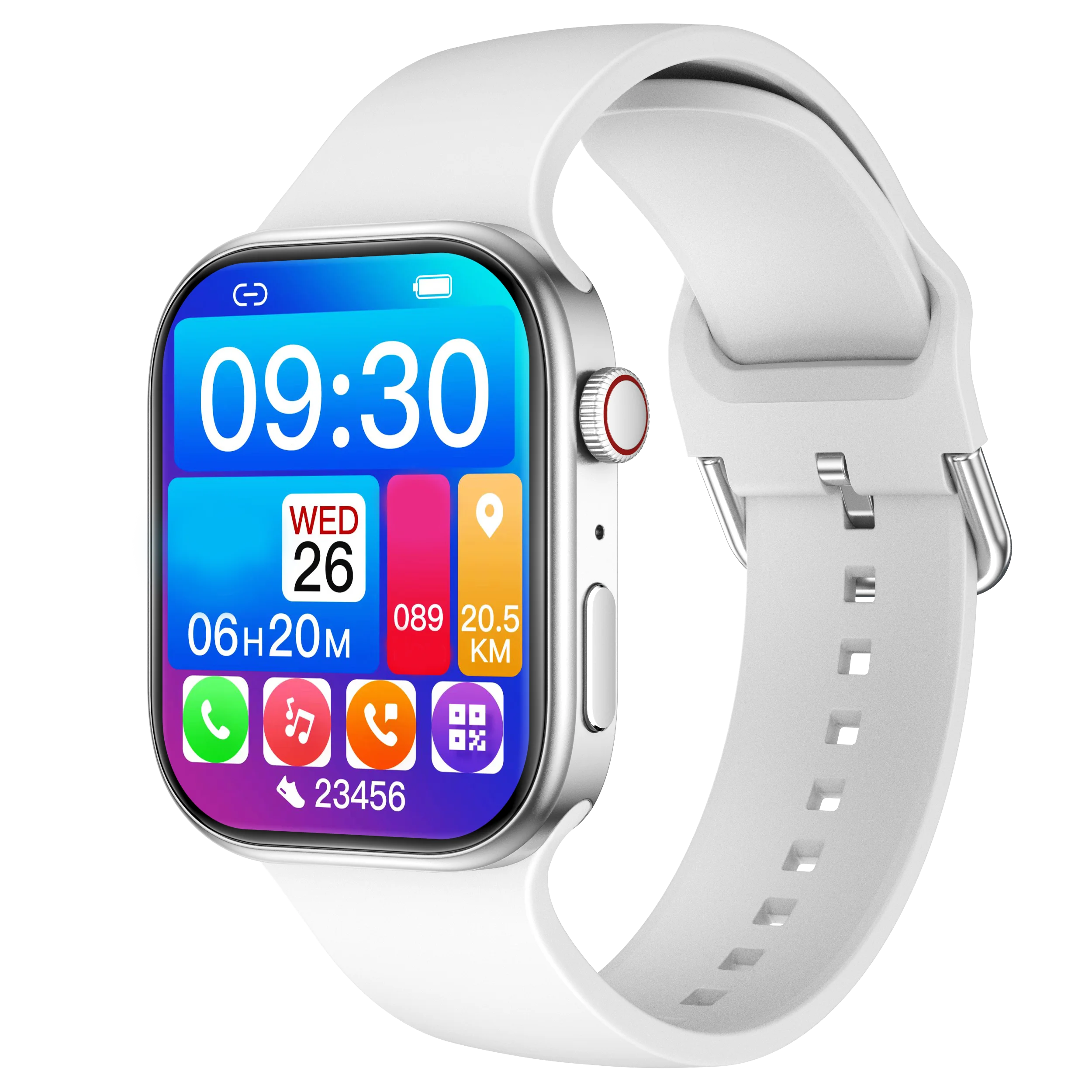 2026 Smart Watch 1.83" HD Screen Bluetooth Call Heart Rate Monitoring 120+ Sports Modes Waterproof for Men Woman Smartwatch Gift