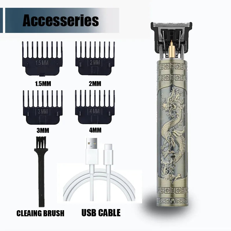 T9 Professional Hair Clipper/Accessories for Men | USB Fast Charging | Beard/Body/Hair Trimmer | Precision Electric Shaver | Barber us
