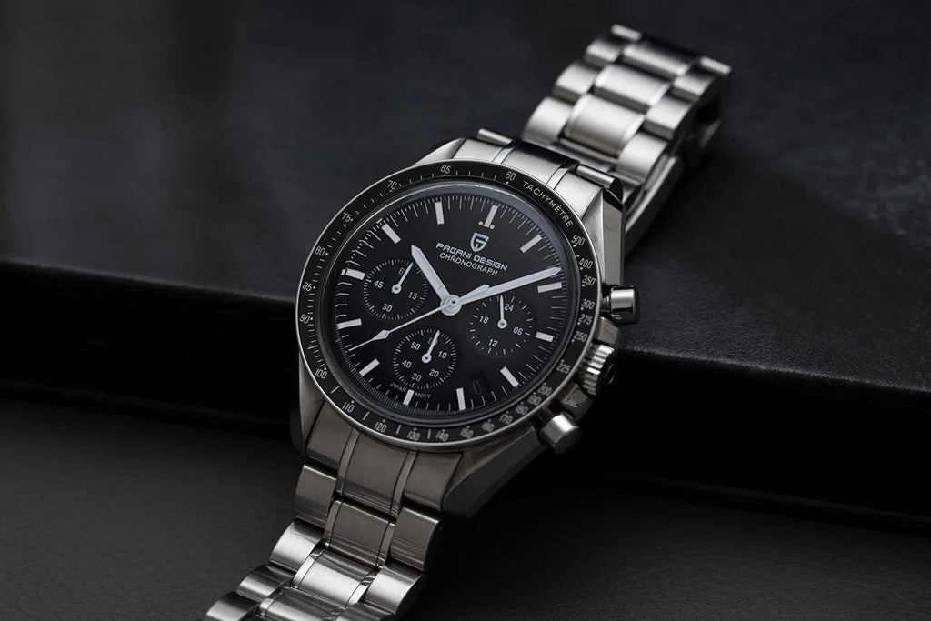 2026 New PAGANI DESIGN Moon V6 Men's Watches Luxury Quartz Watch For Man Chronograph VK63 Men Gift AR Sapphire Mirror Luminous