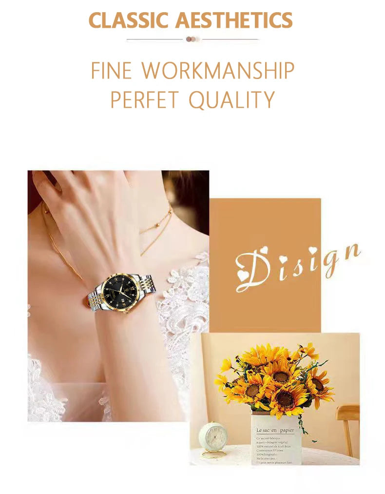 POEDAGAR Luxury Woman Watch Waterproof Stainless Steel Luminous Date Ladies Watch Fashion Simple Casual Women’s Quartz Watches