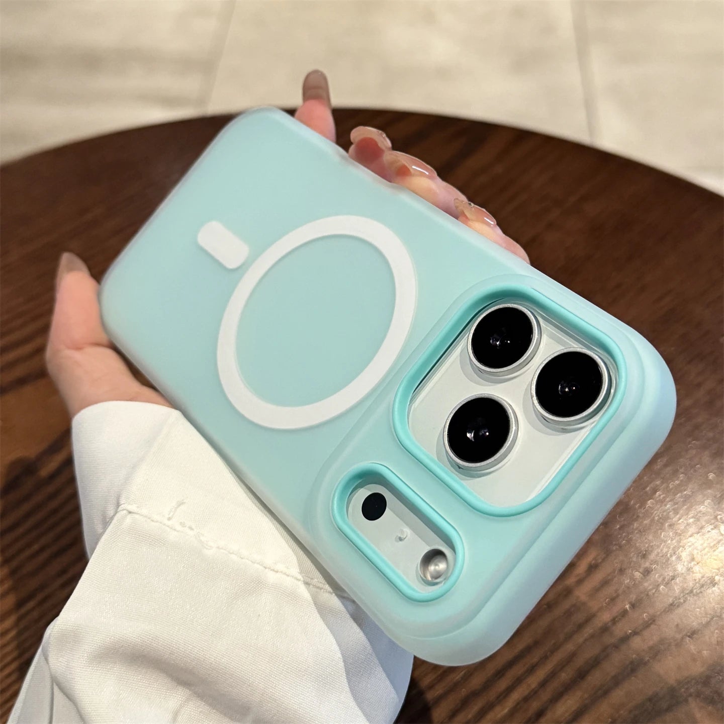 Luxury Candy Color  Magnetic Matte Case For iPhone 17 16 15 14 13 12 11 Pro Max  Air 16 ProMax Magsafe Wireless Charging  Cover