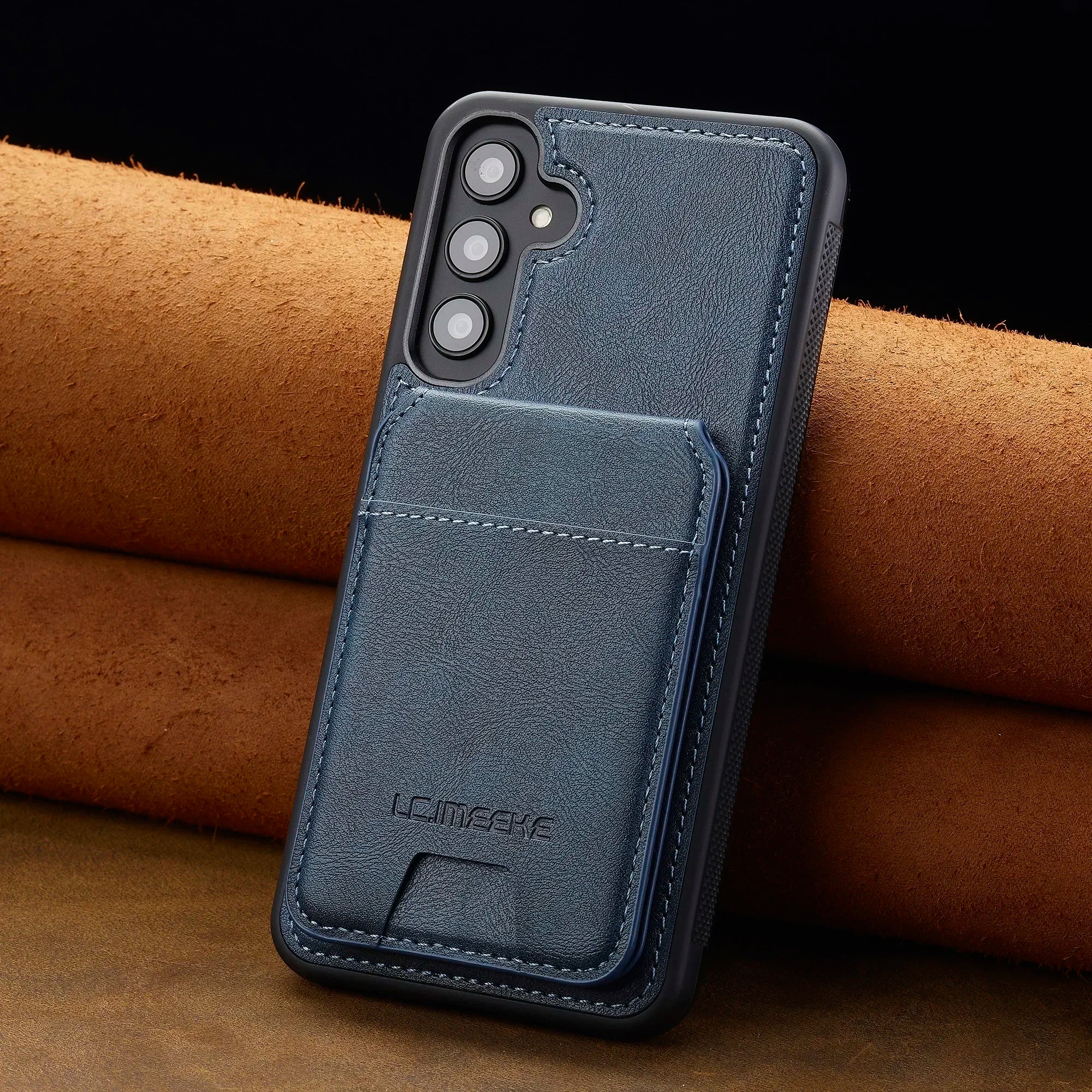 Detachable Leather Case For Samsung Galaxy S26 S25 Ultra S24 Plus S22 S21 FE A55 A35 A16 A36 A56 A15 A14 Card Wallet Phone Bag
