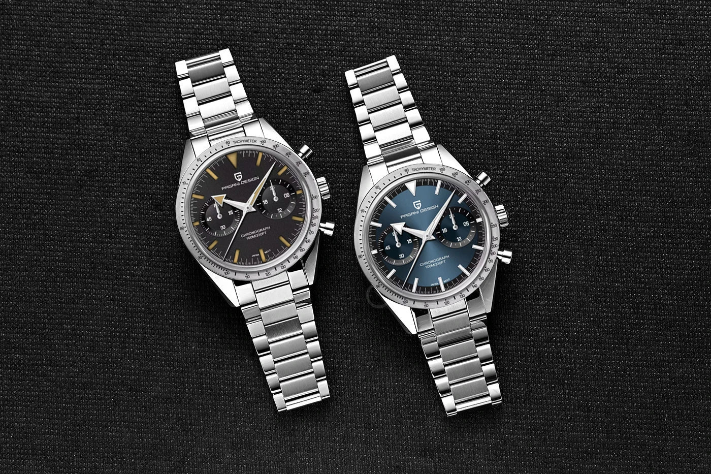 2026 New PAGANI DESIGN Retro Mens Watches Moon Quartz Watch For Men Speed Sports Chronograph AR Sapphire VK64 Clock Reloj Hombre