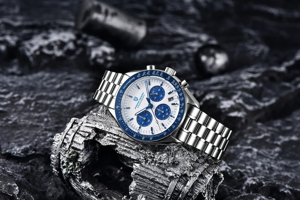 2026 New PAGANI DESIGN Moon V6 Men's Watches Luxury Quartz Watch For Man Chronograph VK63 Men Gift AR Sapphire Mirror Luminous