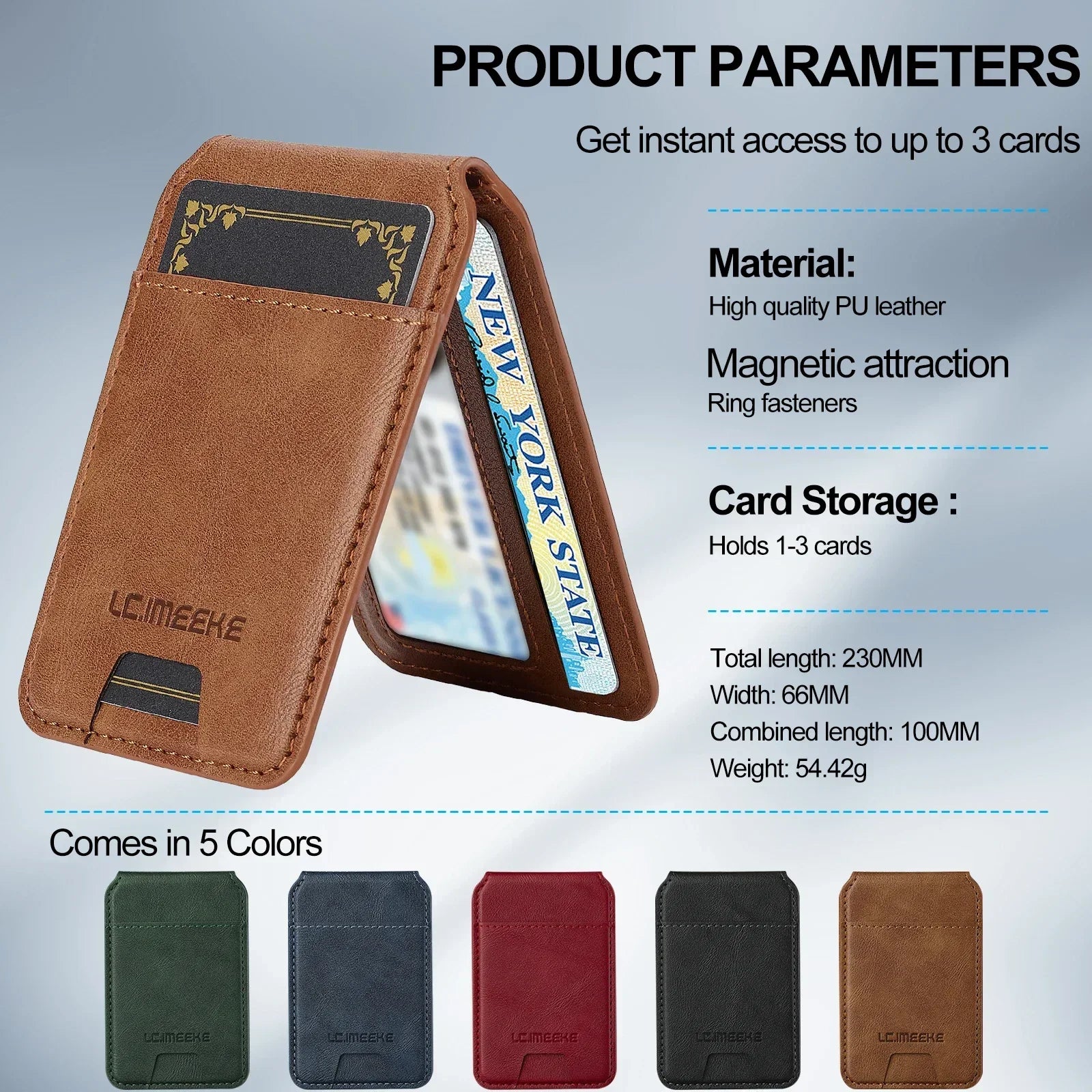 Detachable Leather Case For Samsung Galaxy S26 S25 Ultra S24 Plus S22 S21 FE A55 A35 A16 A36 A56 A15 A14 Card Wallet Phone Bag