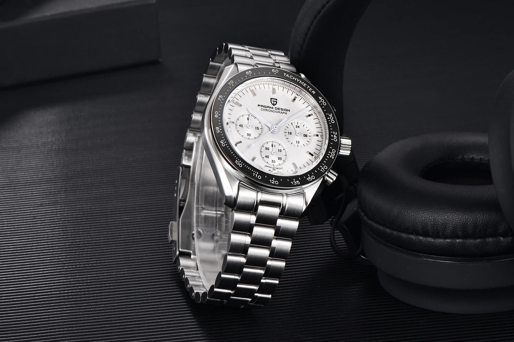 2026 New PAGANI DESIGN Mens Watches Top Brand Luxury Automatic Quartz Chronograph Waterproof Sport Stainless Steel Clock Relogio