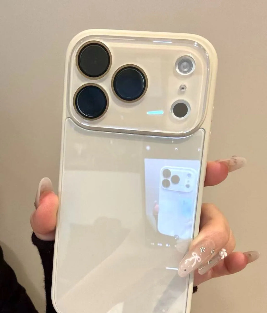 Luxury Candy Color Tempered Glass Camera Protection Case for iPhone 17 16 15 14 13 12 Pro Max Shockproof Bumper Hard Back Cover