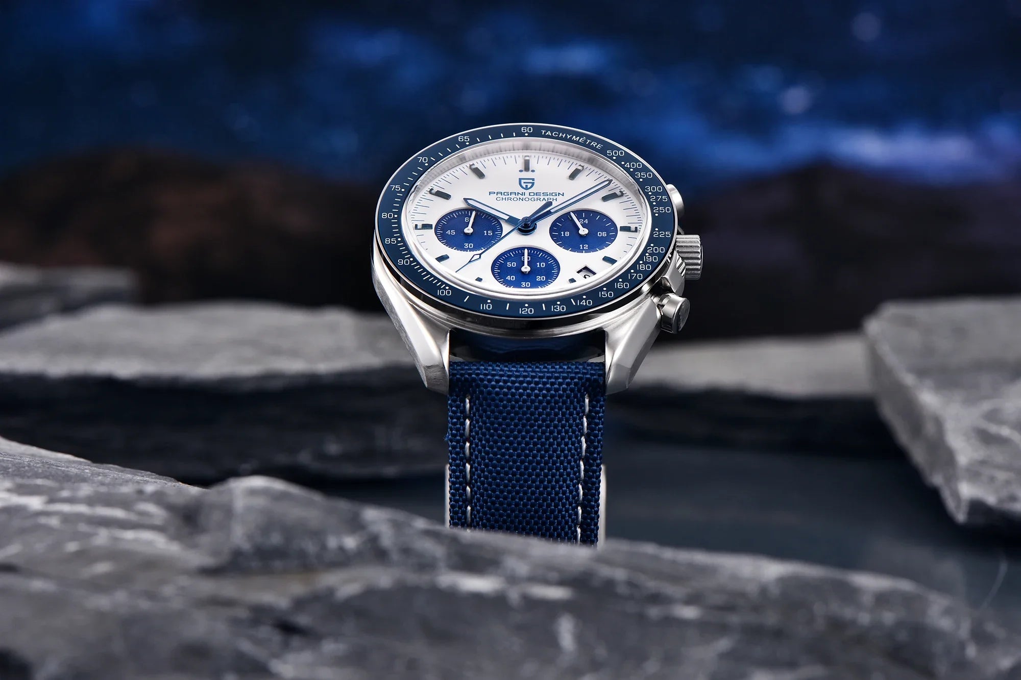 2026 New PAGANI DESIGN Moon V6 Men's Watches Luxury Quartz Watch For Man Chronograph VK63 Men Gift AR Sapphire Mirror Luminous
