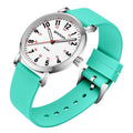 Fashion Ultra-thin Women's Watches, Soft silicone strap Designer Quartz Watch For Woman,Simple Elegant Analog Lady Wristwatches