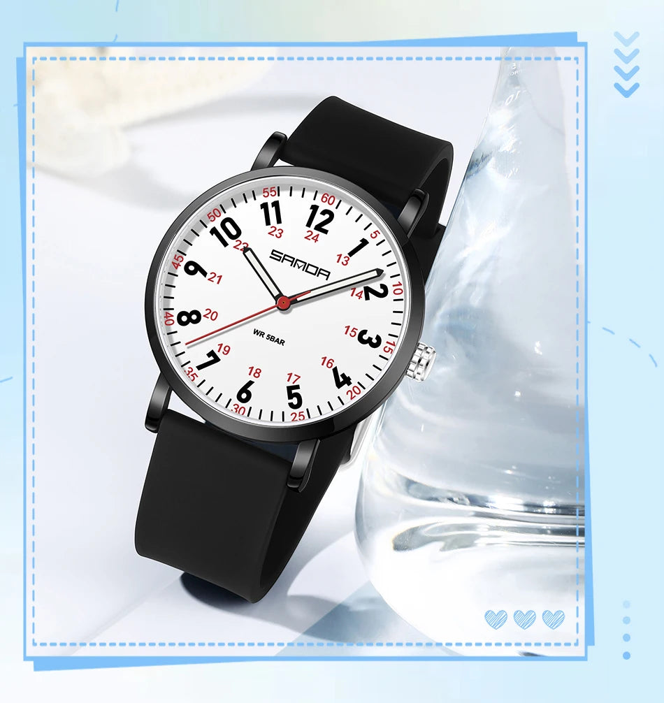 Fashion Ultra-thin Women's Watches, Soft silicone strap Designer Quartz Watch For Woman,Simple Elegant Analog Lady Wristwatches