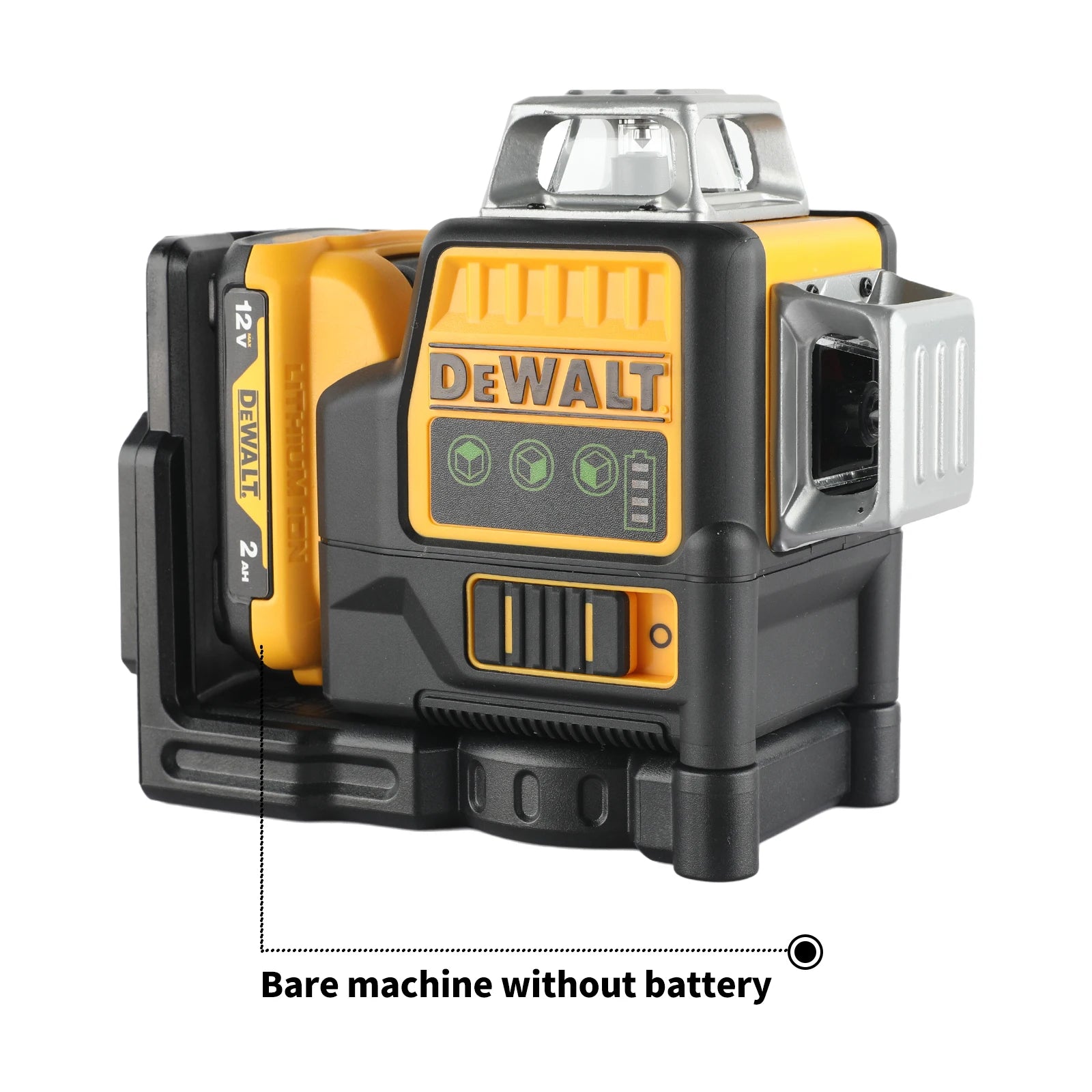 Dewalt us DW089LG12-Line Green Laser Level,360°Auto Leveling Cordless Rechargeable Measuring Tool for Construction Professional Use