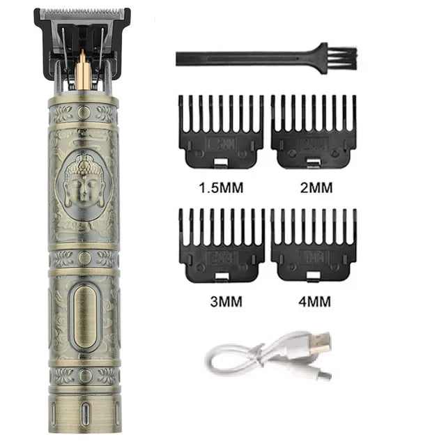 Carving Hair Clipper Professional Hair Cutting Machine Barber us Rechargeable Hair Trimmer Metal Haircut Machine Clipper for Men