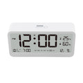 8001-EN Multifunctional Digital Clock LED Brightness Adjustable Temperature Humidity Displaying Alarm Clock with Dual  Modes