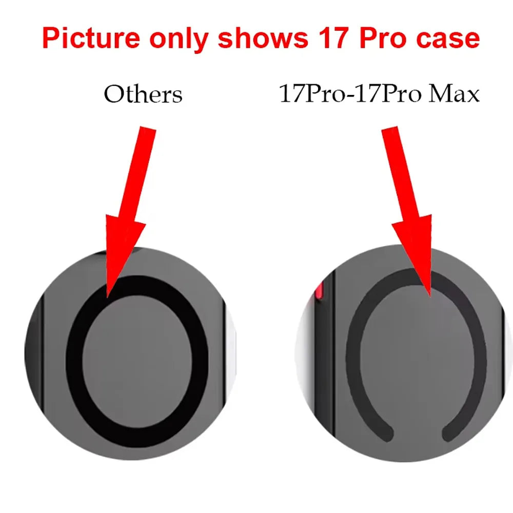 Matte Magnetic For Magsafe Wireless Charge Phone Cases For iPhone 17 16 15 14 13 11 12 Pro Max Plus XS Max XR X Air Armor Cover