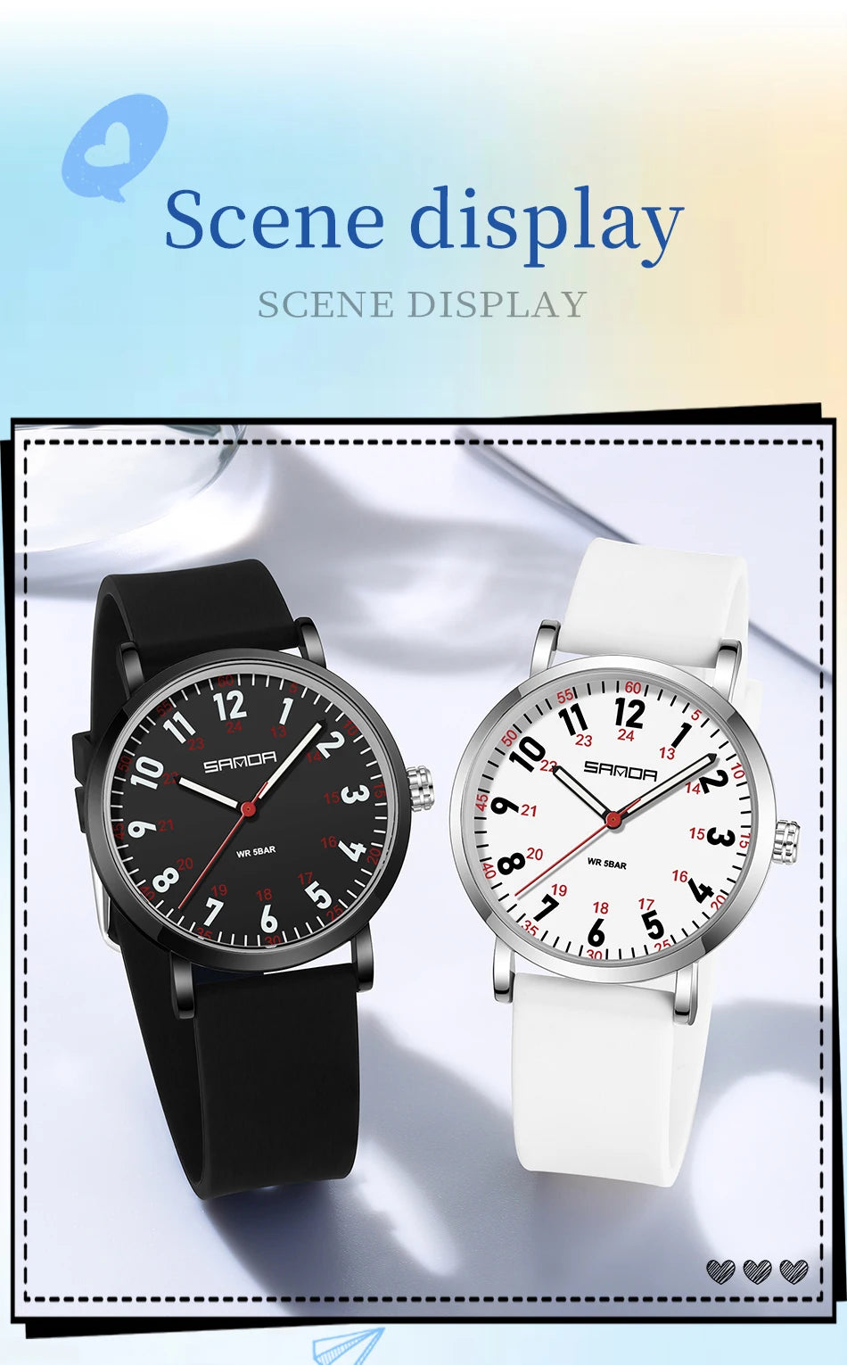 Fashion Ultra-thin Women's Watches, Soft silicone strap Designer Quartz Watch For Woman,Simple Elegant Analog Lady Wristwatches