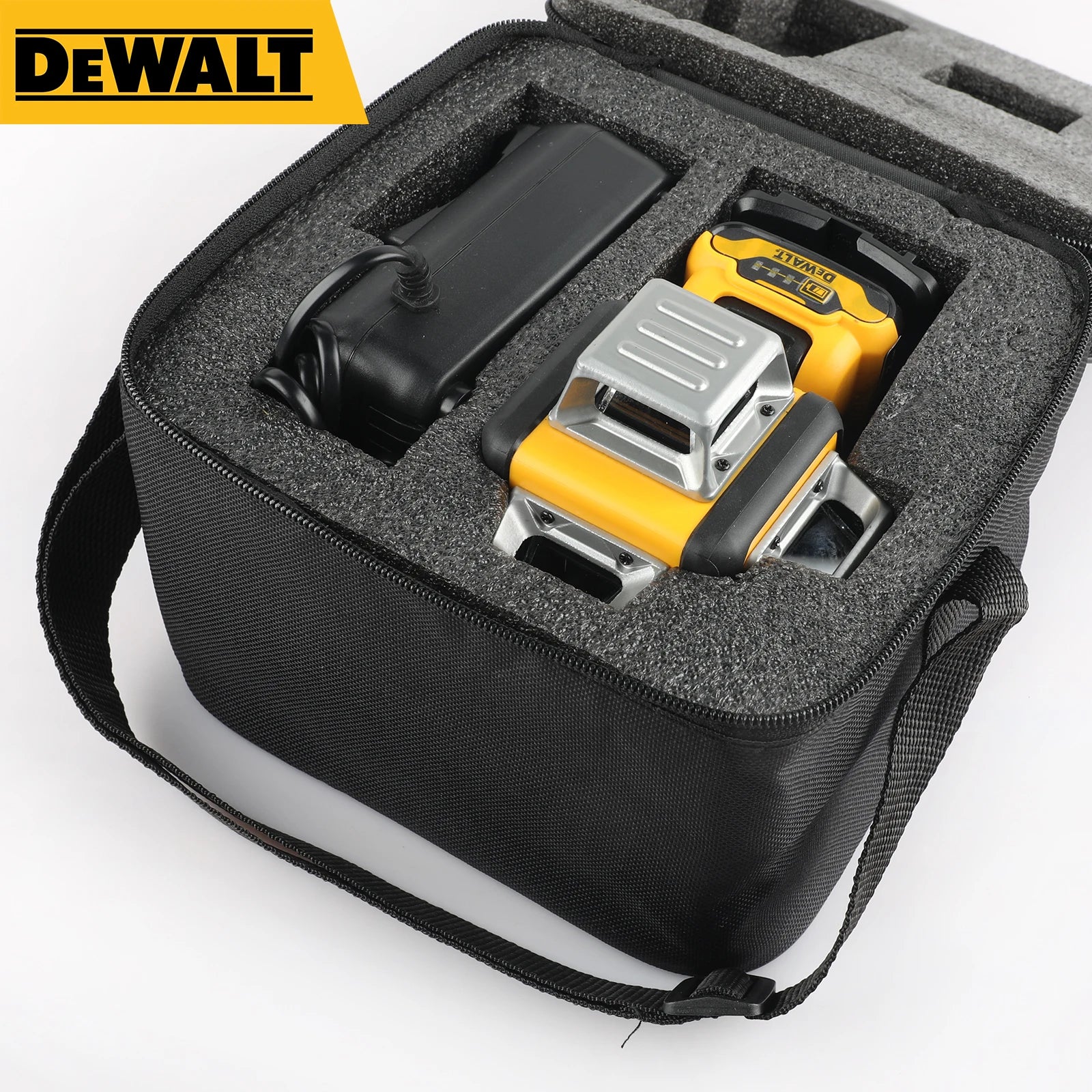 Dewalt us NEW DW089LG 12 Lines 3 Sides*360 Degree Vertical 12V Lithium Battery Laser Level Horizontal Green Meter Outdoor Leveling