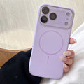 Advanced Liquid Phone Case For iPhone 17 16 14 15 Pro Max Magnetic Charging Glass Lens Protective Cover Silicone Couple Set