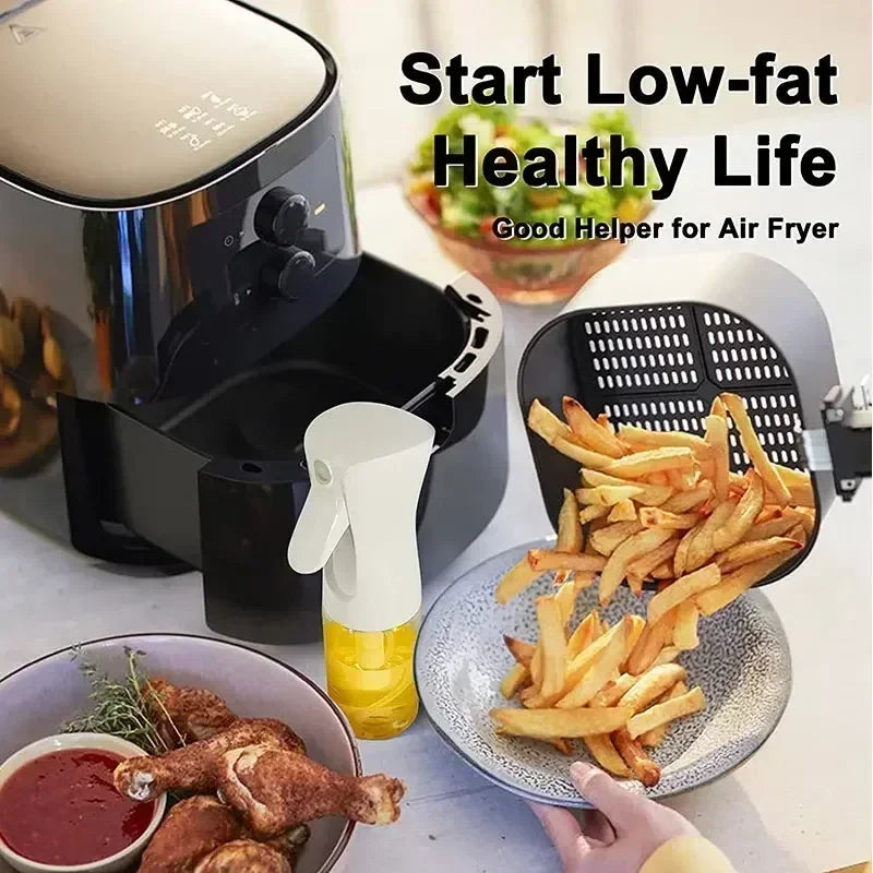 200/300/500ml Oil Spray olive oil spray Bottle Kitchen Cooking  Dispenser Camping  Baking Vinegar Soy Sauce Sprayer Containers US