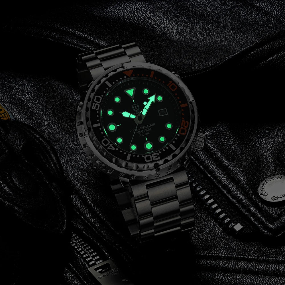 New Fashion Watch Men Top Brand Luxury Waterproof Luminous Date Clock Sport Watches Mens Quartz Wristwatch Relogio Masculino